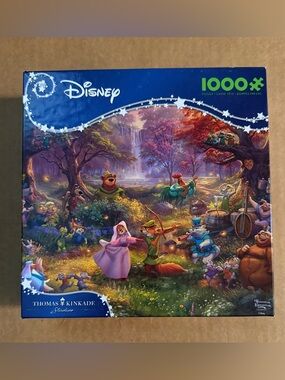 Ceaco Disney Thomas Kinkade Robin Hood Jigsaw Puzzle 1000 pieces